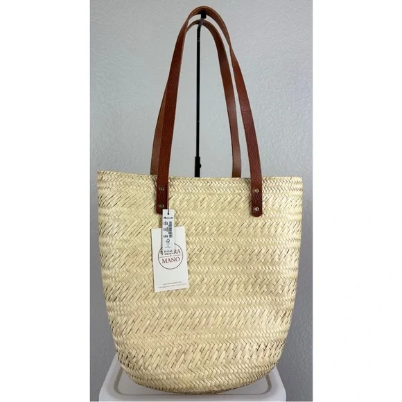 Madewell x Tierra y Mano NWT Baja Basket Bag - Picture 3 of 12